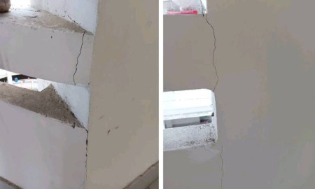 ভূমিকম্পে মাভাবিপ্রবির নতুন দুই হলে ফাটল, শিক্ষার্থীদের উদ্বেগ