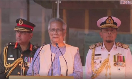 ‘জুলাই অভ্যুত্থানে জনগণের পাশে দাঁড়িয়ে সশস্ত্রবাহিনী দেশপ্রেমের পরিচয় দিয়েছে’