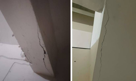 এবার ভূমিকম্পে ঢাকা পলিটেকনিকের ড. কাজী মোতাহার হোসেন হলে ফাটল, আহত ৩