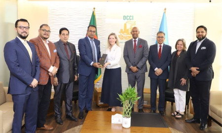 ঢাকা চেম্বার ও  কানাডার আন্তর্জাতিক বাণিজ্য-বিষয়ক সিনিয়র এ্যাসিস্ট্যান্ট ডেপুটি মিনিস্টারের বৈঠক