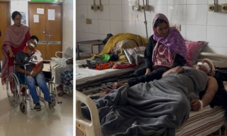 গাজীপুরে ছিনতাইকারীর ছুরিকাঘাতে দুই পুলিশ সদস্য আহত