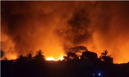 কড়াইল বস্তির আগুন নিভল ১৬ ঘণ্টা পর, ভস্মীভূত ১৫০০ ঘরবাড়ি