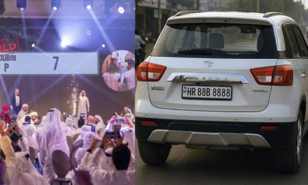 গাড়ি নয়, ১ কোটি ১৭ লাখ টাকা দিয়ে নম্বর প্লেট কিনলেন সুধীর