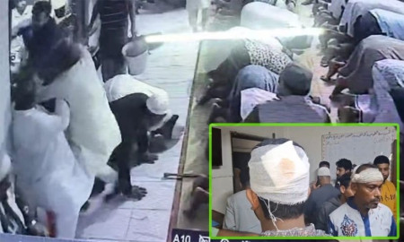 নামাজ চলাকালে বিএনপি নেতার ওপর হামলা দলীয় প্রতিপক্ষের নেতাকর্মীদের