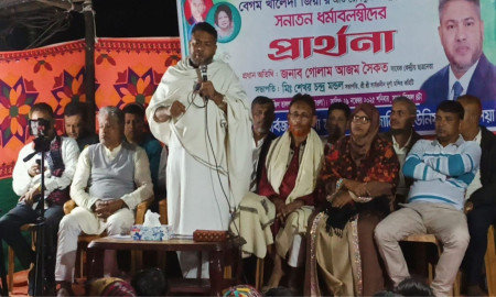 খালেদা জিয়ার রোগমুক্তি কামনায় সনাতন ধর্মাবলম্বীদের বিশেষ প্রার্থনা