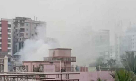 মোহাম্মদপুরে আবাসিক ভবনে আগুন