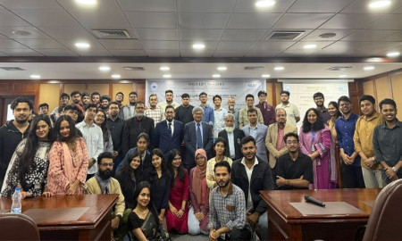 এনএসইউ আইন বিভাগ ও সেন্টার ফর লিগ্যাল রিসার্চের আয়োজনে ‘লোকাস স্ট্যান্ডি: বৈশ্বিক দৃষ্টিভঙ্গি’ বিষয়ক সেমিনার