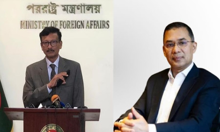 তারেক রহমান দেশে ফেরার জন্য এখনও ট্রাভেল পাস চাননি: পররাষ্ট্র উপদেষ্টা