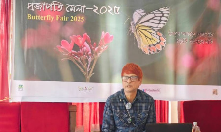 জাহাঙ্গীরনগর বিশ্ববিদ্যালয়ে ১৫তম প্রজাপতি মেলা শুক্রবার 