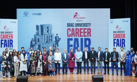 ব্র্যাক ইউনিভার্সিটিতে শেষ হলো ক্যারিয়ার ফেয়ার, অংশ নিল ৬০টিরও বেশি প্রতিষ্ঠান
