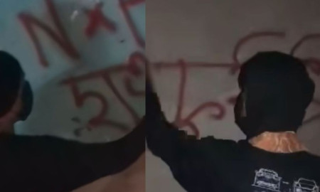 মাস্ক পরে দেওয়ালে ‘জয় বাংলা’ স্লোগান, নিষিদ্ধ ছাত্রলীগ কর্মীদের ভিডিও ভাইরাল