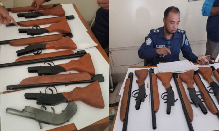 নোয়াখালীতে কবরস্থানে আগ্নেয়াস্ত্র দেখে ৯৯৯-এ কল, অতঃপর…