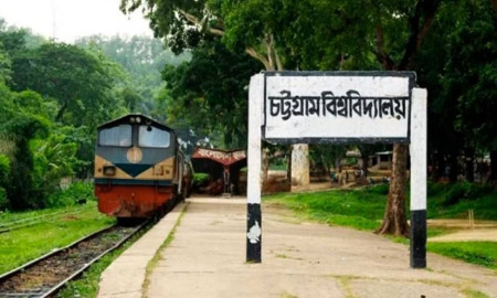 চবির শাটল ট্রেনে কাটা পড়ে একজনের মৃত্যু