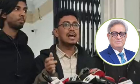 মাকসুদ কামাল গংদের বিচার এই স্বাধীন দেশে হবে, ট্রাইবুনালে গিয়ে কড়া হুঁশিয়ারি ভিপি সাদিক কায়েমের