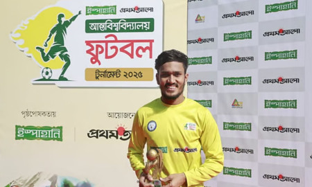 আন্তবিশ্ববিদ্যালয় টুর্নামেন্টে ফাইনালে এআইইউবি, টাইব্রেকারে ফারইস্টের হতাশা