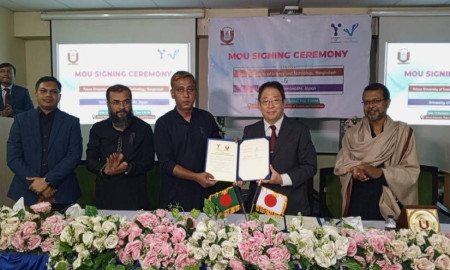 জাপানের ইয়ামানাশি বিশ্ববিদ্যালয়ের সঙ্গে পাবিপ্রবির সমঝোতা স্মারক স্বাক্ষরিত