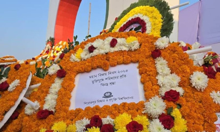 পিরোজপুর বিশ্ববিদ্যালয়ে মহান বিজয় দিবস উদযাপন