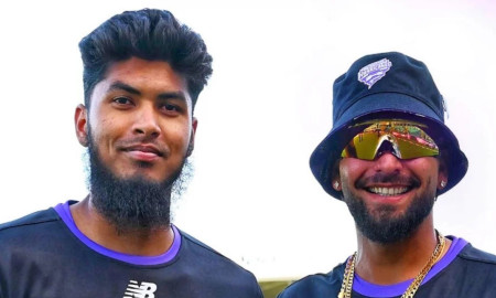 দ্বিতীয় বাংলাদেশি হিসেবে বিগ ব্যাশে অভিষেক হলো রিশাদের