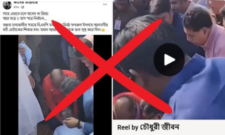 এক বছর আগের মির্জা ফখরুলের অসুস্থ হওয়ার ভিডিও নতুন করে প্রচার