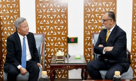 বাণিজ্য উপদেষ্টার সঙ্গে দক্ষিণ কোরিয়ার রাষ্ট্রদূতের বৈঠক