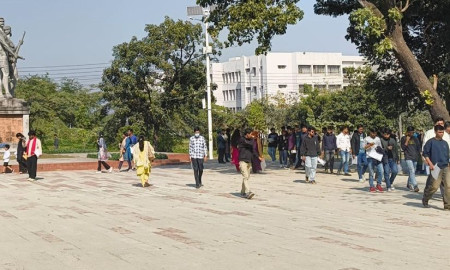 খুবির ‘ডি’ ইউনিটের ভর্তি পরীক্ষা শেষ, প্রশ্নপত্র দেখুন