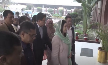 লন্ডনের উদ্দেশে ঢাকা ছাড়লেন জোবায়দা রহমান