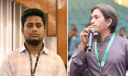 এনসিপির রাজনীতি থেকে সরে দাড়াঁনোর ঘোষণা হাসনাতের সহযোগী নাজমুলের