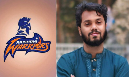 শহীদ ওসমান হাদিকে জার্সি উৎসর্গ রাজশাহী ওয়ারিয়র্সের