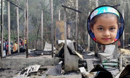 ‘বিএনপি নেতার বাড়িতে আগুনে মব বা দুর্বৃত্তের হামলার প্রমাণ মেলেনি’