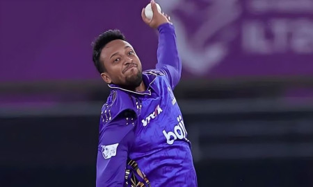 ঝলক দেখালেন সাকিব আল হাসান