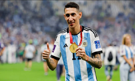 এক দশক পর আবারও আর্জেন্টিনার বর্ষসেরা ফুটবলার হলেন ডি মারিয়া