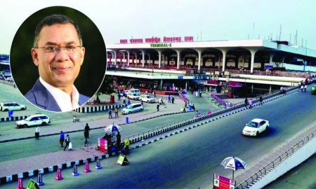 তারেক রহমানের আগমন ঘিরে শাহজালাল বিমানবন্দরে নজিরবিহীন নিরাপত্তা