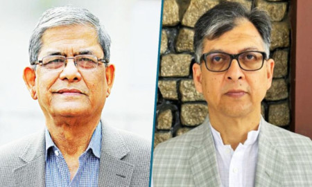 তারেক রহমানকে বরণে বিমানবন্দরে ফখরুল-সালাউদ্দিনসহ সিনিয়র নেতারা