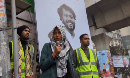 তারেক রহমানের জন্য আপাতত শাহবাগ ছাড়ল ইনকিলাব মঞ্চ