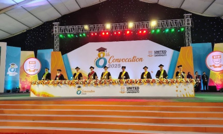 ইউনাইটেড ইন্টারন্যাশনাল ইউনিভার্সিটির ৮ম সমাবর্তন শুরু