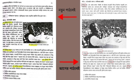 নতুন পাঠ্যবই থেকে বাদ ‘বঙ্গবন্ধু’, যুক্ত শেখ মুজিবুর রহমান