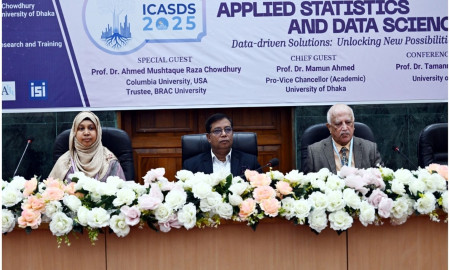 ঢাবিতে  ফলিত পরিসংখ্যান ও ডেটা সায়েন্স বিষয়ে আন্তর্জাতিক সম্মেলন শুরু