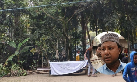 সম্পত্তির বিরোধে বাবার লাশ রেখে পালাল ছেলে