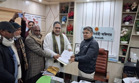 নীলফামারী-১ আসনে মনোনয়ন দাখিল করলেন বি.ন্যাপ চেয়ারম্যান জেবেল 