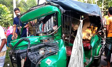 ভোলায় সিএনজি-নসিমনের সংঘর্ষে প্রাণ গেল শিশুর