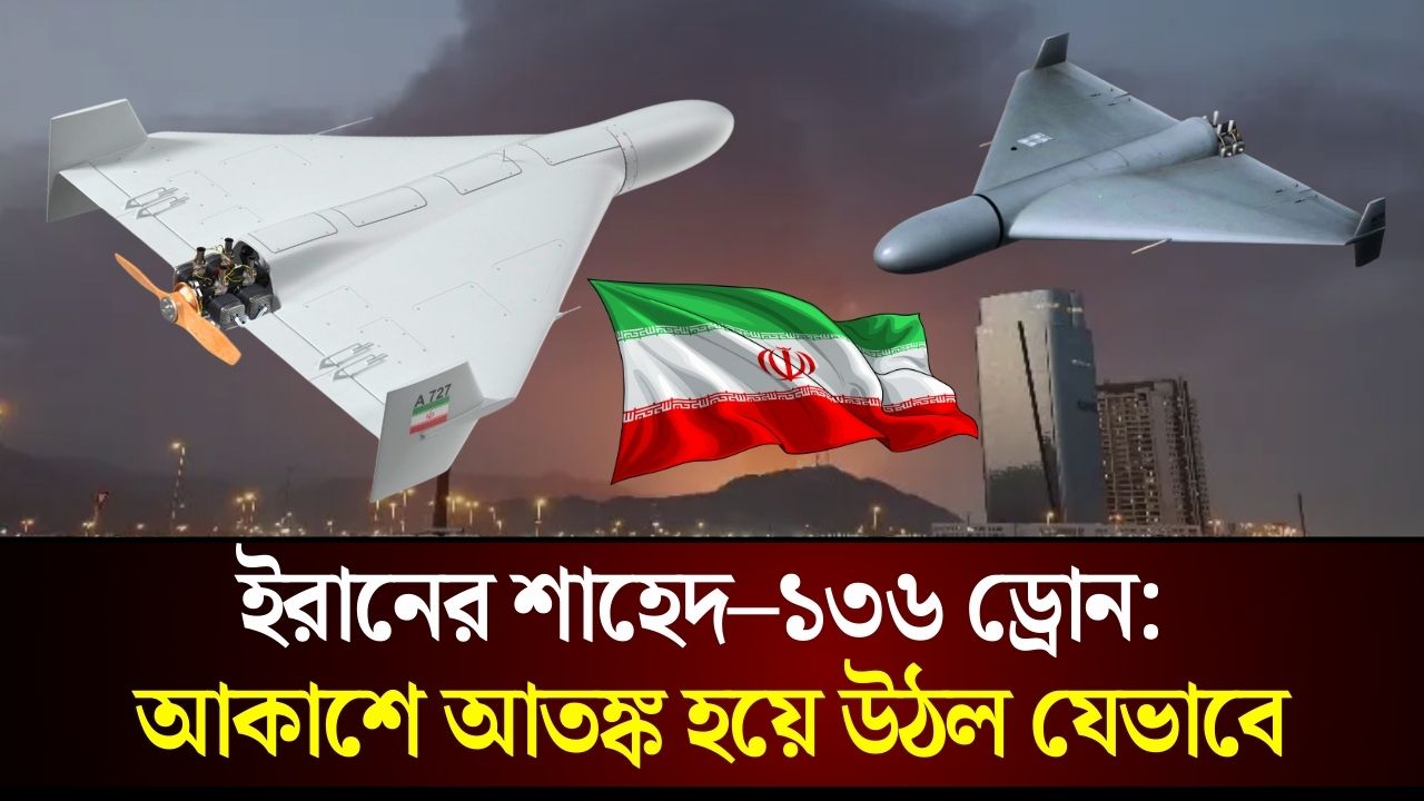 ইরানের শাহেদ ড্রোন: মধ্যপ্রাচ্যের আকাশে আতঙ্ক হয়ে উঠল যেভাবে
