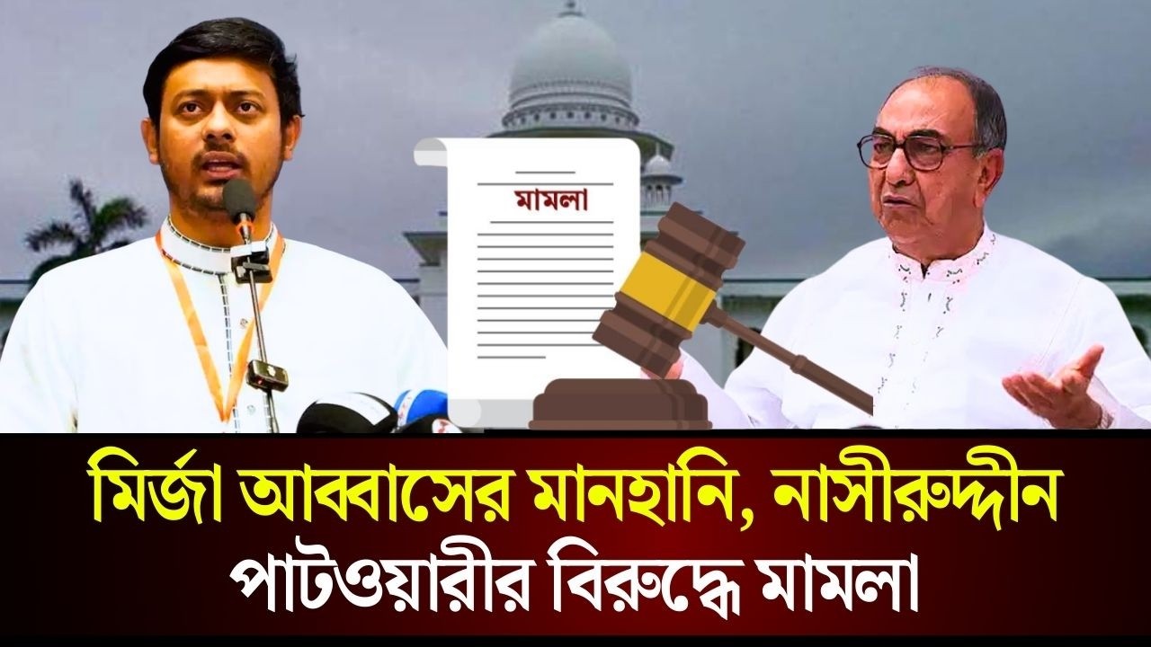 মির্জা আব্বাসের মানহানি, নাসীরুদ্দীন পাটওয়ারীর বিরুদ্ধে মামলা