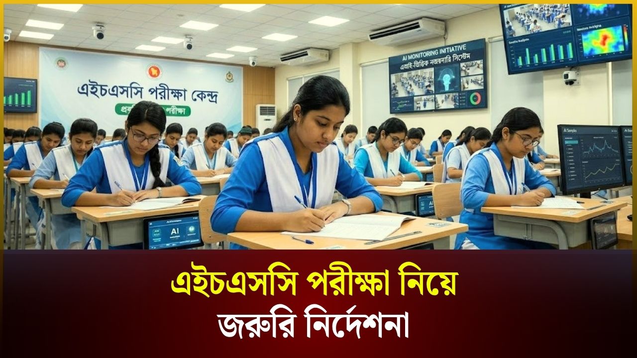 এইচএসসি পরীক্ষা নিয়ে জরুরি নির্দেশনা