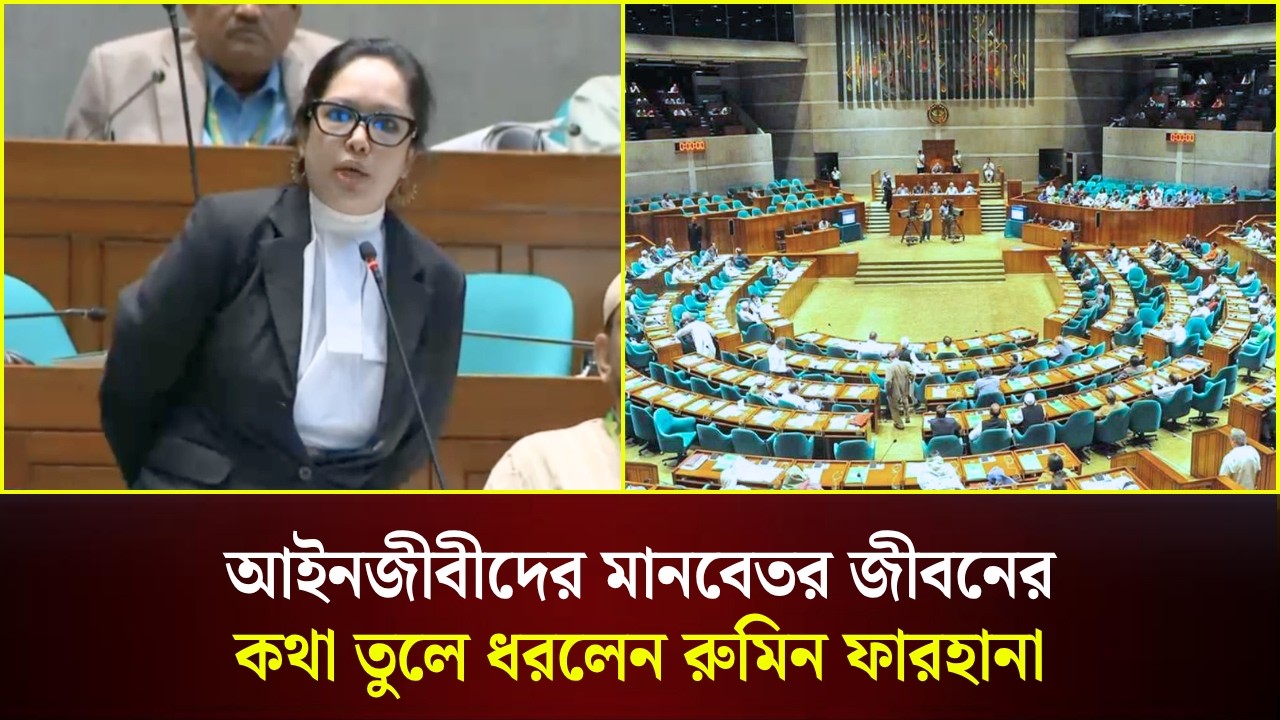 আইনজীবীদের মানবেতর জীবনের কথা তুলে ধরলেন রুমিন ফারহানা