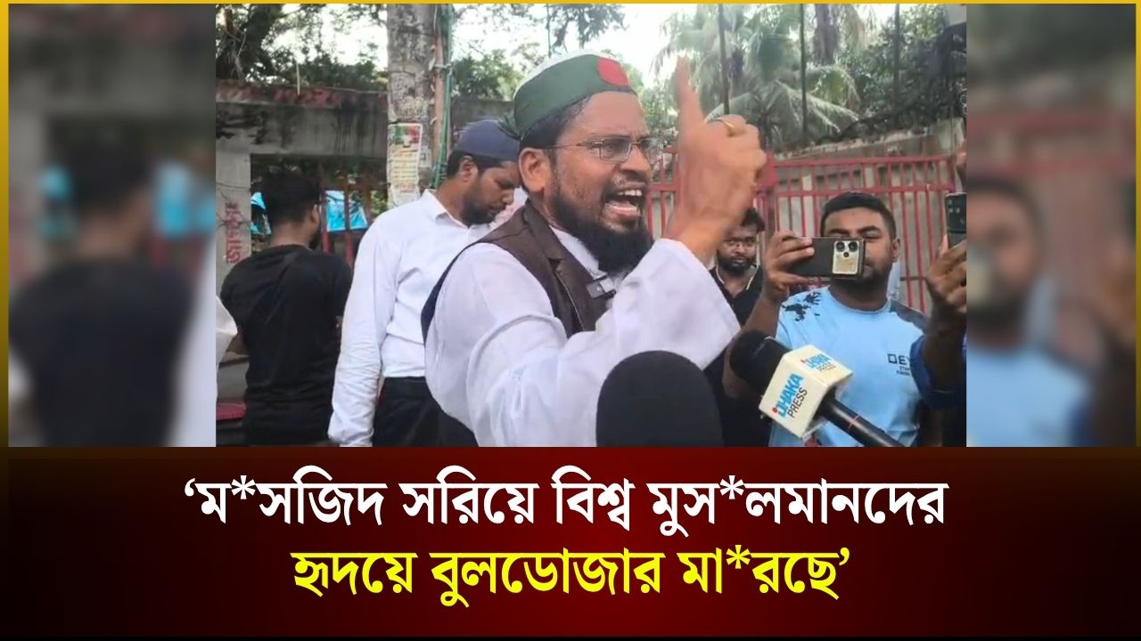 সোহরাওয়ার্দী উদ্যানে রাজিব শাহর ম*সজিদ না থাকায় ক্ষুব্ধ ভাইরাল সিদ্দিক 