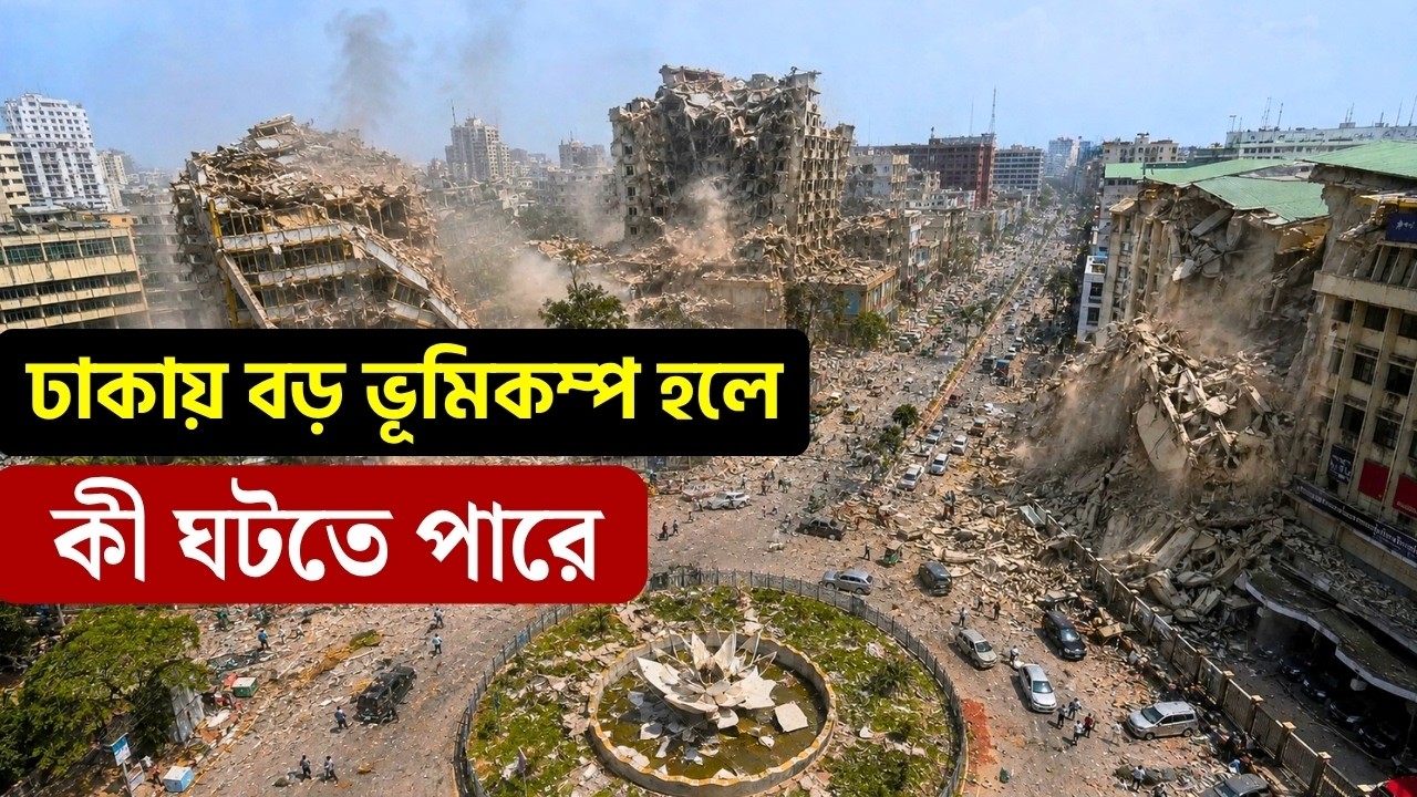  ঢাকায় বড় ভূমিকম্প হলে কী ঘটতে পারে 