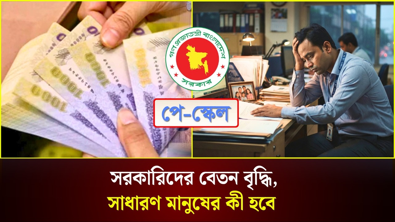  সরকারিদের বেতন বৃদ্ধি, সাধারণ মানুষের কী হবে