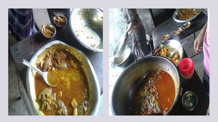 ইসলামী বিশ্ববিদ্যালয়ের হলে খাবারের এই মান!