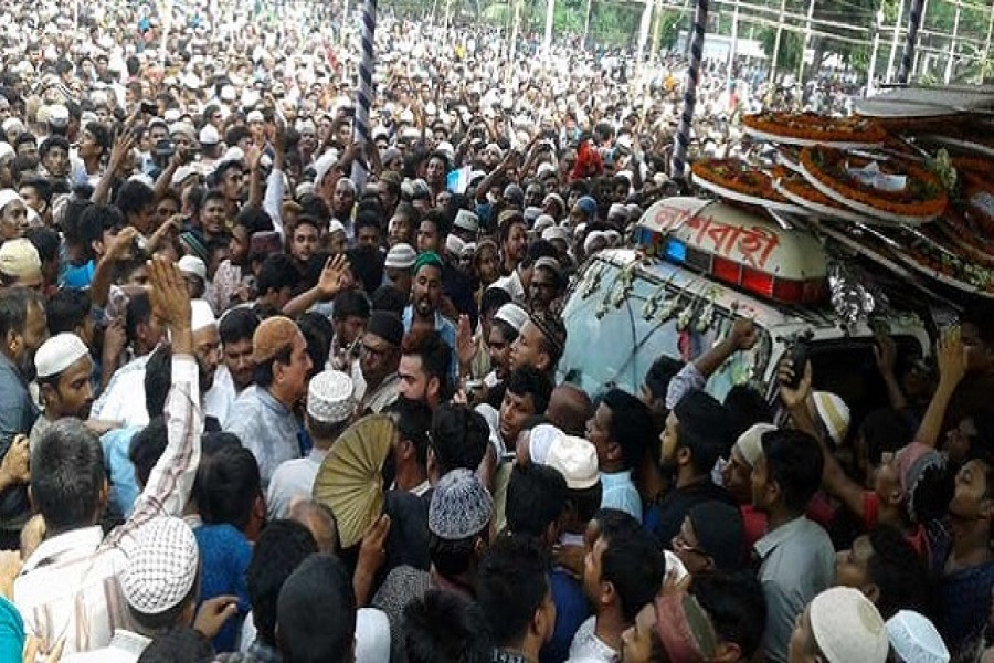 এরশাদের মরদেহ আটকে দিলেন রংপুরের নেতাকর্মীরা