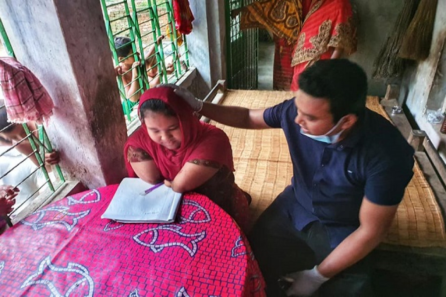 এবার অদম্য লিতুনের পাশে রাব্বানী